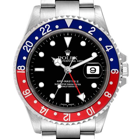 rolex gmt 2 red blue